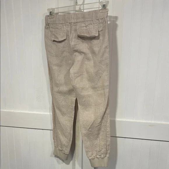 Caslon linen, elastic waist, Jogger Pants size XS - Picture 5 of 8